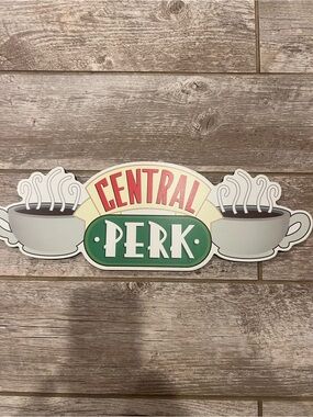 Friends Central Perk Coffee Wood Wall Decor